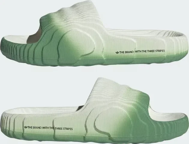 adidas Adilette 22 ivory/preloved green/core black