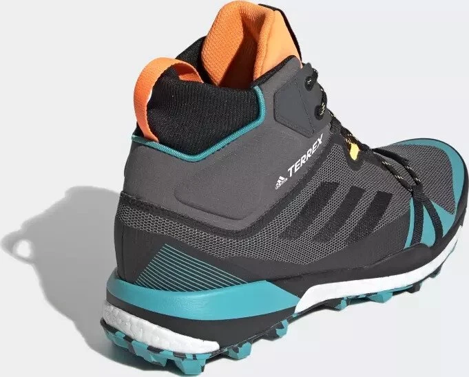 adidas Terrex Skychaser LT Mid GTX grey four/core black/hi-res aqua (Herren)