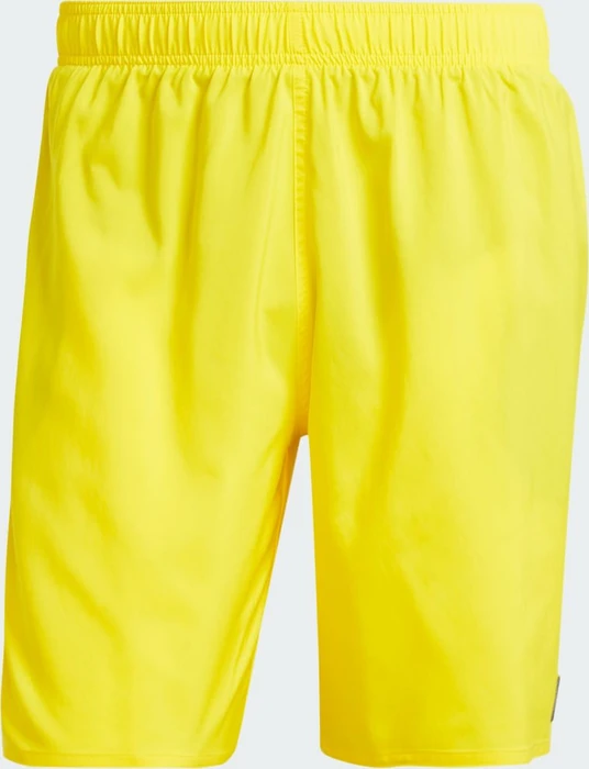 adidas Solid CLX Classic-Length Badeshorts gelb/schwarz (Herren)