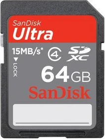 SanDisk Ultra 64GB, Class 4 (SDSDRH-064G-E11)