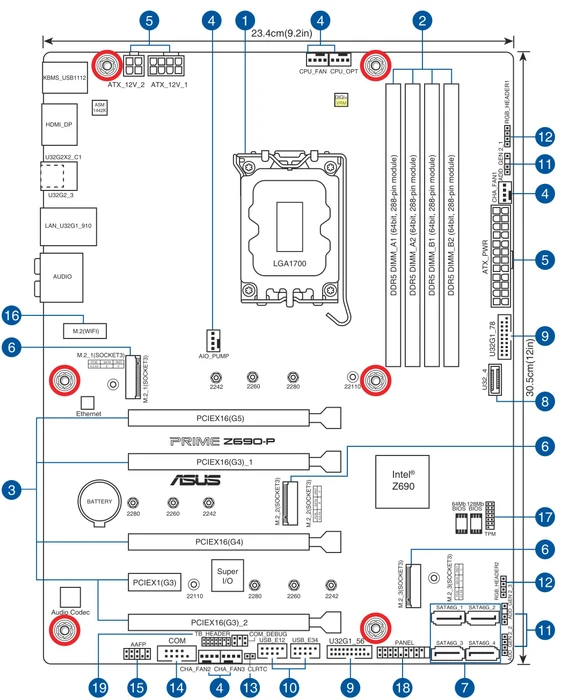 ASUS Prime Z690-P (Intel 1700)