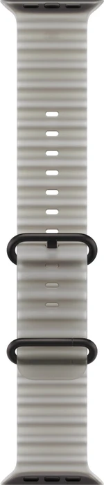 Apple Ocean Armband für Apple Watch Ultra 49mm halbtransparentes grau/titan schwarz