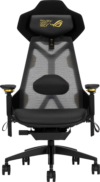 ASUS ROG Destrier Edition 20 Gamingstuhl, schwarz/gold