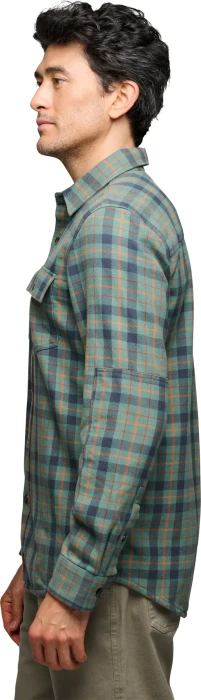 Black Diamond Project Twill Hemd langarm laurel green/charcoal (Herren)