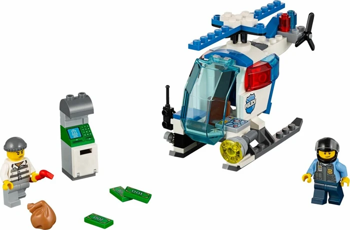 LEGO Juniors - Verfolgung mit dem Polizeihelikopter