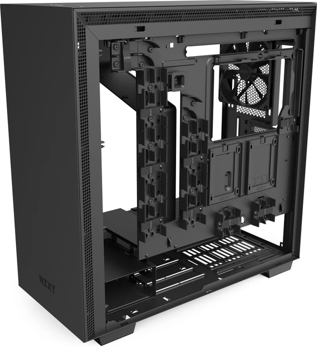 NZXT H710, schwarz, Glasfenster