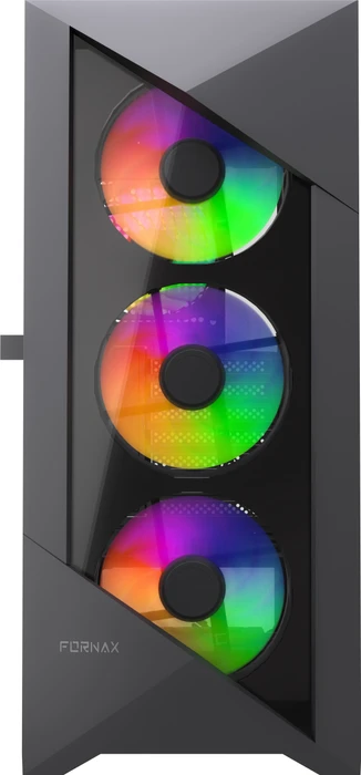 Gembird Fornax 900 ARGB Black, Glasfenster