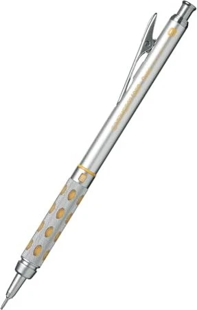Pentel Graph Gear 1000 Druckbleistift HB 0.9mm graphit, silber/gelb