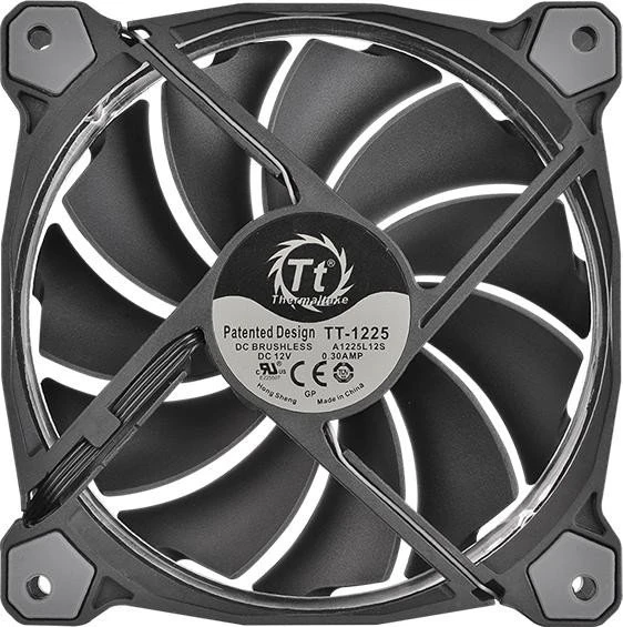 Thermaltake Riing 12 LED RGB TT Premium Edition, LED-Steuerung, Lüftersteuerung, 120mm, 3er-Pack