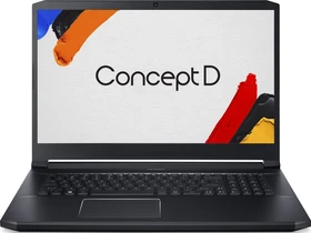 Acer ConceptD 5 CN517-71-769B, schwarz, Core i7-9750H, 16GB RAM, 1TB SSD, GeForce GTX 1660 Ti, DE (NX.C51EG.001)