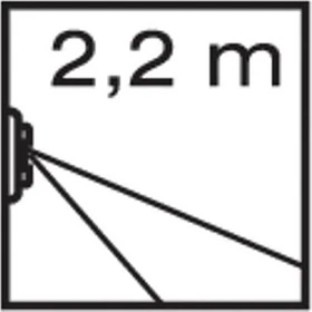 Berker Q.1/Q.3 IR Bewegungsmelder Komfort 2.2m anthrazit samt