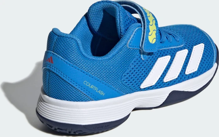 adidas Courtflash Hook-and-Loop lucid ray blue/cloud white/dark blue (Junior)