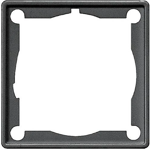 Siemens DELTA vita Zwischenrahmen 51x51mm, carbonmetallic