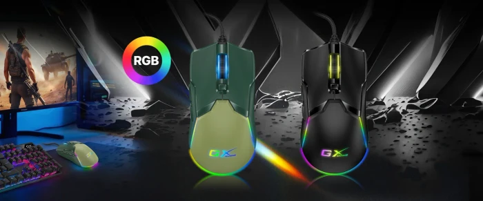 Genius GX Gaming Scorpion M700, grün, USB