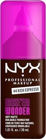 NYX Make 'EM Wonder Soft Matte Foundation 44 rich espresso, 30ml