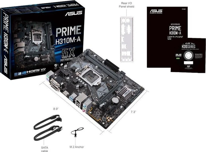 ASUS Prime H310M-A (Intel 1151 v2)