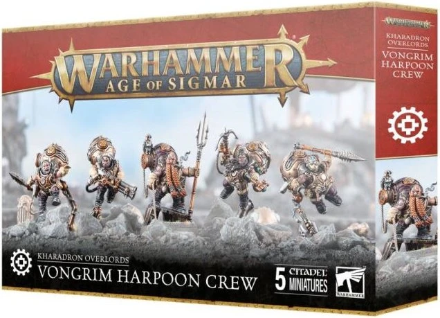 Games Workshop Warhammer Age of Sigmar - Kharadron Overlords - Vongrim Harpoon Crew