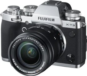 Fujifilm X-T3 silber mit Objektiv Fujinon XF 18-55mm 2.8-4.0 R LM OIS