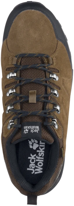 Jack Wolfskin Refugio Texapore Low brown/phantom (Herren)