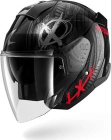 Shark Skwal Jet Shiever schwarz/grau/rot