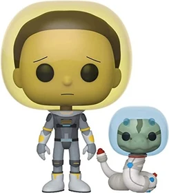 FunKo Pop! Animation - Rick and Morty - Raumanzug Morty mit Schlange