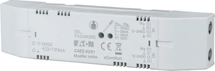 Eaton xComfort Analogeingang 2-fach, Zubehör