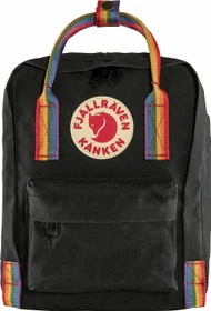 Fjällräven Kanken Rainbow Mini black/rainbow pattern