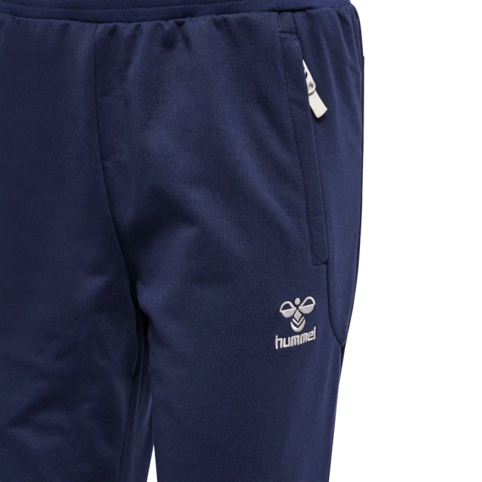 hummel Move Grid Cotton Trainingshose lang marine (Damen)