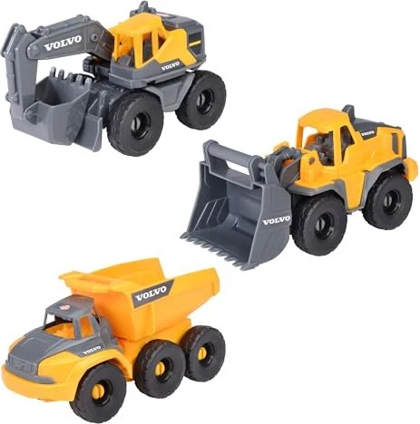 Dickie Toys Volvo Construction Set