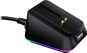 Endorfy Mouse Dock Black für LIV Wireless und LIV Plus Wireless, Maus-Ladestation, schwarz