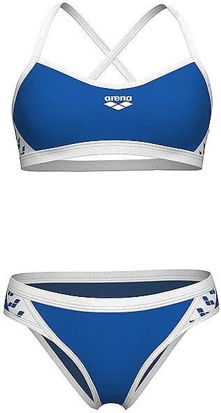 Arena Icons Bikini-Set royal/white (Damen)