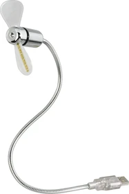 Hama USB-Tischventilator mit Temperaturanzeige