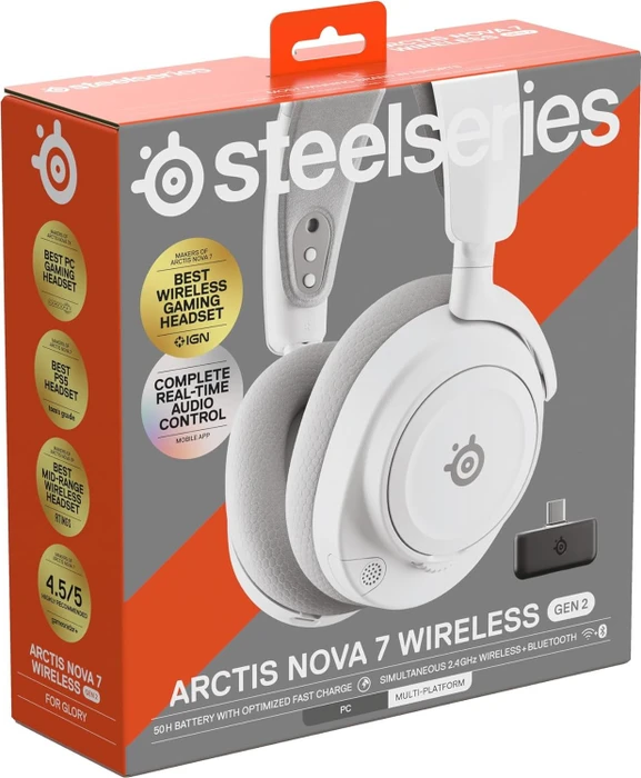 SteelSeries Arctis Nova 7 Wireless Gen 2 weiß