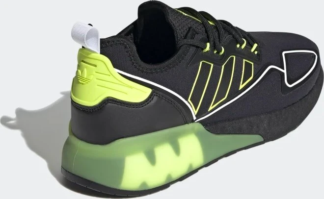 adidas ZX 2K Boost core black/solar yellow/cloud white (Herren)