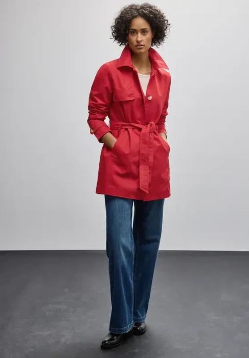 Street One Trenchcoat Mantel strong red (Damen)