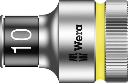 Wera 8790 HMC HF Zyklop Außensechskant Steckschlüssel 1/2", 10x37mm