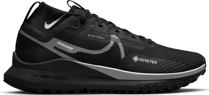 Nike React Pegasus Trail 4 Gore-Tex black/reflect silver/wolf grey (Herren)