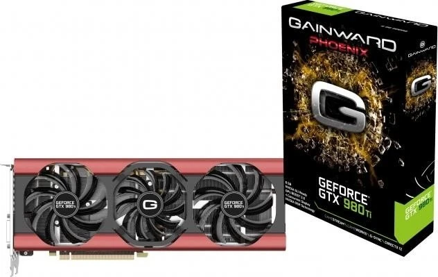 Gainward GeForce GTX 980 Ti Phoenix, 6GB GDDR5, DVI, HDMI, 3x DP