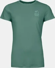 Ortovox 120 Cool Tec Mountain Duo Funktionsshirt kurzarm arctic grey (Damen)