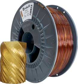 Nobufil PETG, candy amber, Spule, 1.75mm, 1.00kg