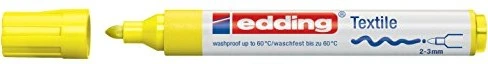 edding 4500 Textilmarker neongelb