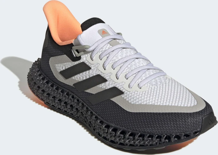 adidas 4DFWD 2 cloud white/core black/impact orange (Herren)