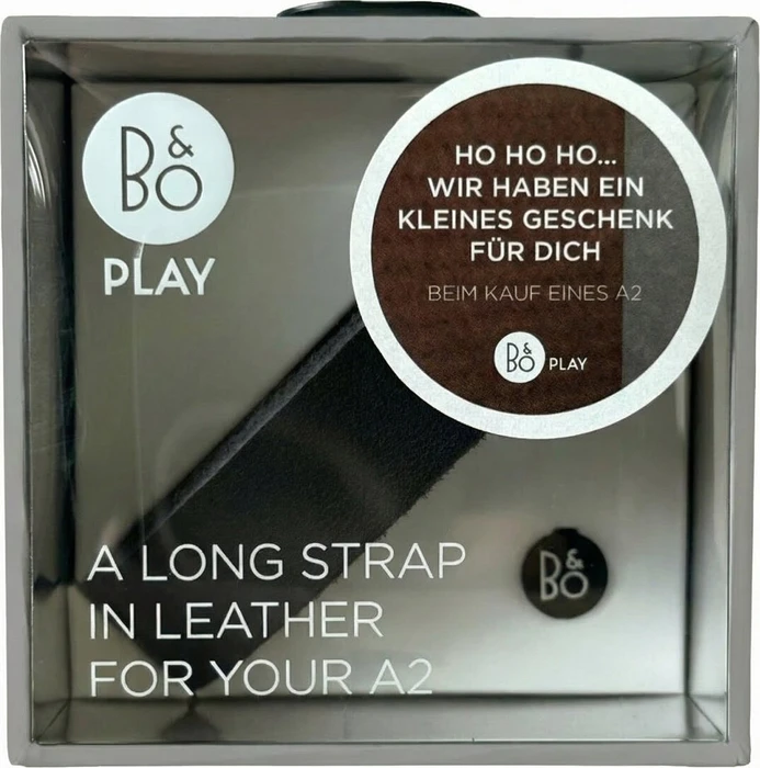 Bang & Olufsen BeoPlay A2 langer Lederriemen schwarz