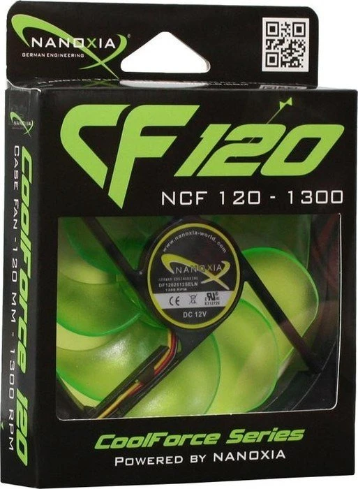 Nanoxia Coolforce Fan 120 - 1300, 120mm