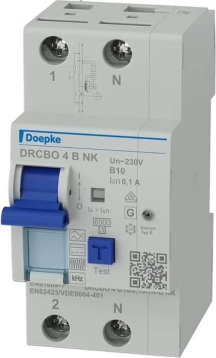 Doepke FI-/LS-Kombinationen DRCBO 4 B10/0,10/1N-B NK