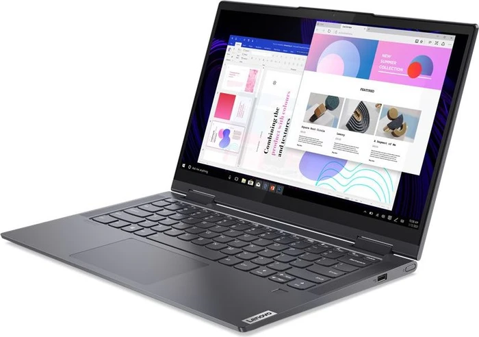 Lenovo Yoga 7 14ACN6, Slate Grey, Ryzen 5 5600U, 8GB RAM, 256GB SSD, DE