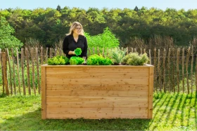Westmann Lärche 170 Hochbeet 170x90cm natur