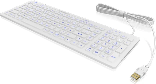 KeySonic KSK-6031 INEL-WH, weiß, USB, DE