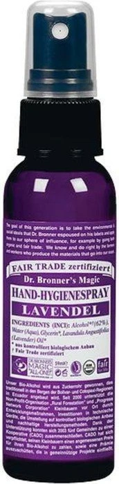 Dr. Bronner Handhygienespray, 59ml