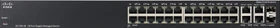 Cisco SG300 Rackmount Gigabit Managed Switch, 26x RJ-45, 2x RJ-45/SFP (SG300-28 / SRW2024-K9)